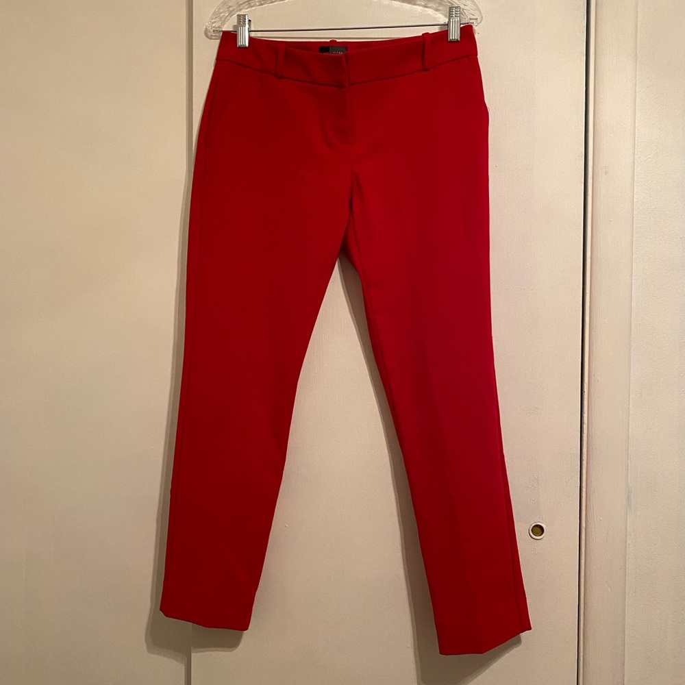 The Limited Vibrant Red Women’s Size 4 Preppy Ankle Pants